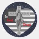 Search for in god we trust stickers Jesus