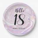 Search for 18th birthday plates Pink