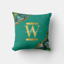 Search for emerald green cushions Gold glitter