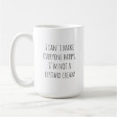 Search for black and cream mugs Typography