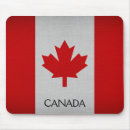 Search for maple leaf flag mousepads Red