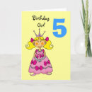 Search for 5 year old girl birthday cards Princess