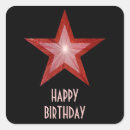 Search for happy birthday red and black stickers Stylish