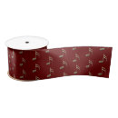 Search for music notes ribbon Red