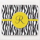 Search for monogram zebra mousepads Girly