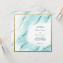 Search for turquoise gold wedding invitations Trendy