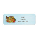 Search for harvest return address labels Cornucopia