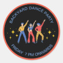 Search for modern dance stickers Music