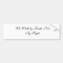 Search for walks bumper stickers Christianity
