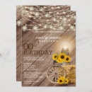 Search for barrel birthday invitations Rustic