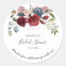Search for rustic bridal shower stickers Burgundy
