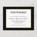 Search for customer appreciation postcards Black and gold