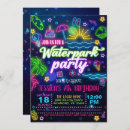 Search for park birthday invitations Water park party
