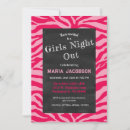 Search for animal print hens party invitations Girly