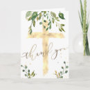 Search for gold cross baptism cards Catholic