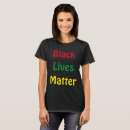 Search for red black green tshirts Black lives matter