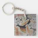 Search for prehistoric key rings Black