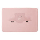 Search for cute pig bath mats Animal