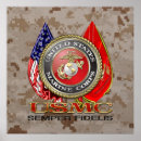 Search for semper fi posters C7 military insignia 3d