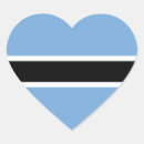 Search for botswana stickers Flag of botswana