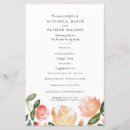 Search for floral programs wedding stationery Watercolor
