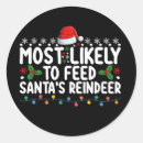 Search for feed stickers Santa