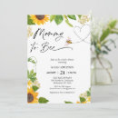 Search for mommy to bee invitations Sunflowers