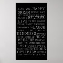 Search for black and white motivational posters Dream