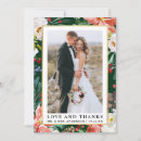 Search for christmas wedding thank you cards Love and thanks