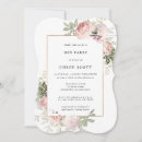 Search for blush hens party invitations Elegant
