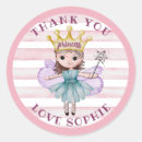 Search for gold fairy stickers Pink and gold