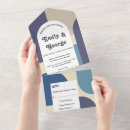 Search for purple and teal wedding invitations Abstract