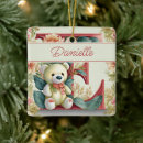 Search for letter e christmas tree decorations Floral
