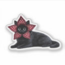 Search for gothic cat stickers Spooky