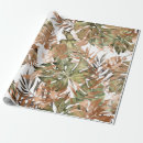 Search for gold floral wrapping paper Tropical