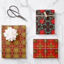 Search for quilted wrapping paper Red