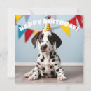 Search for dalmatian dog birthday cards Animals