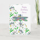 Search for dragonfly birthday cards Dragonflies