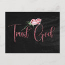 Search for trust in god postcards Inspirational