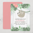 Search for sloth invitations Zoo