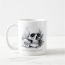 Search for skull roses mugs Black and white