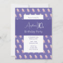 Search for purple hippo birthday invitations For kids