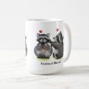 Search for cartoon raccoon mugs Raccoons