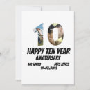 Search for 10 year anniversary invitations Modern