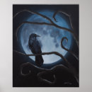 Search for gothic crow art Moon