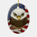 Search for bald eagle christmas tree decorations Patriotic