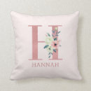 Search for letter h cushions Floral