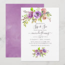 Search for spring sip and see invitations Watercolor