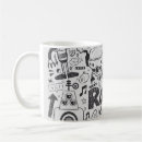 Search for robot coffee mugs Illustration