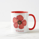 Search for red poppy flower mugs Garden